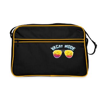 Vacay Mode Holiday Road Trip Tenue de vacances - Sac Retro - noir/or - Devant