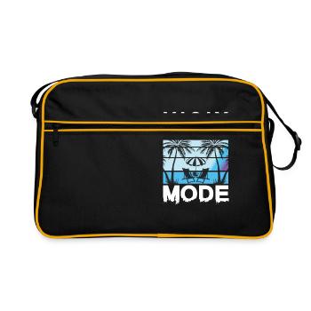 Vacay Mode Holiday Road Trip Tenue de vacances - Sac Retro - noir/or - Devant