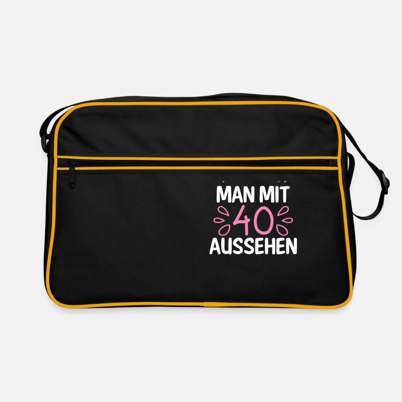 40. Runder Geburtstag So Gut Kann Man Mit 40 Retro Tasche