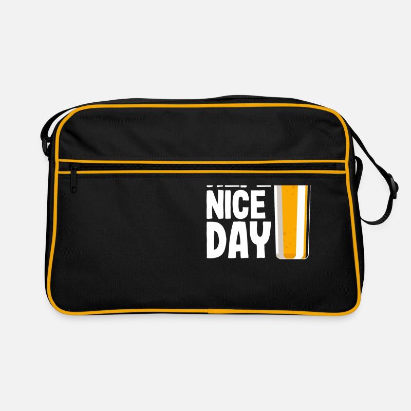 Yeast Nice Day Funny Beer Hobby Brewer Wheat Retro Bag