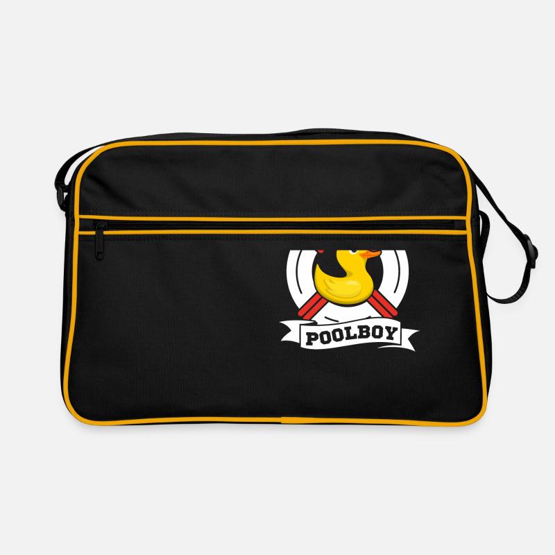 Piscine garçon de piscine - Sauveteur Sac Retro
