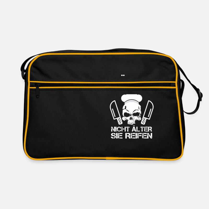 Köche Werden Nicht Älter Geburtstag Spruch Koch Retro Tasche
