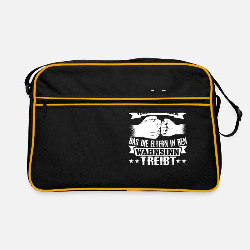Stolzer Opa und Enkel Partnerlook Spruch Geschenk Retro Tasche