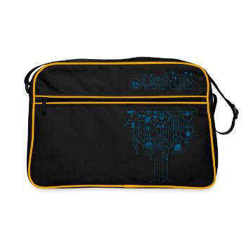 Creative - Retro Bag - black/gold - Front