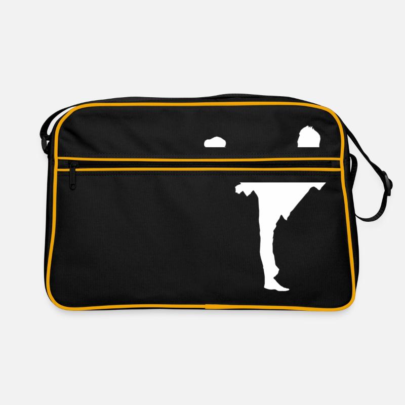 Bruce Lee White Shadow Side Kick Sac Retro