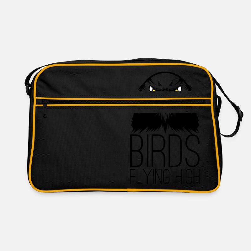 Birds Flying High Retro Bag