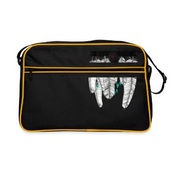 Feather - Retro Bag - black/gold - Front