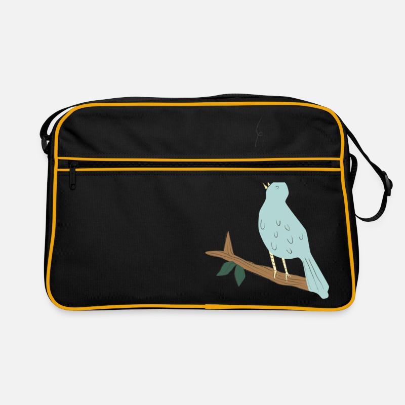baum tree baumstamm wald forest woods45 Retro Tasche