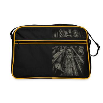 Lost Place - Industrie - Sac Retro - noir/or - Devant