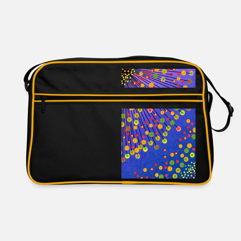 pissenlits - Sac Retro - noir/or