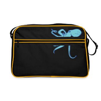 calamar - Sac Retro - noir/or - Devant