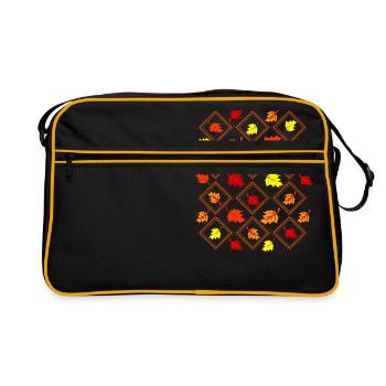 Automne 4 - Sac Retro - noir/or - Devant