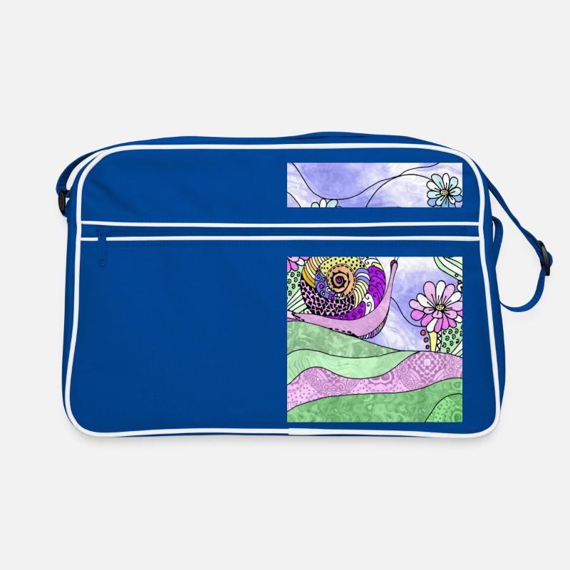 Schnecke Retro Tasche