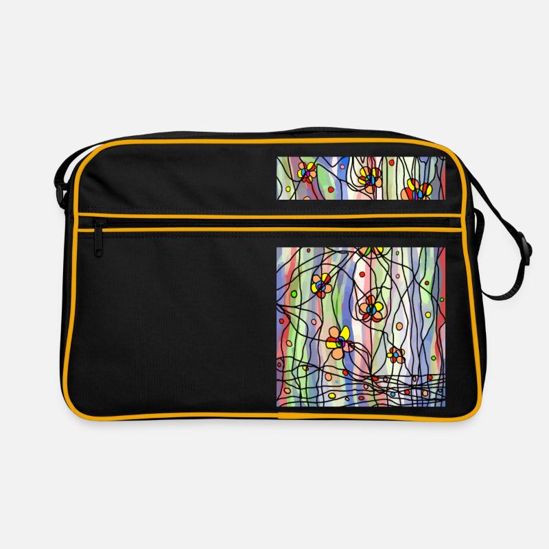 Flowers Retro Bag
