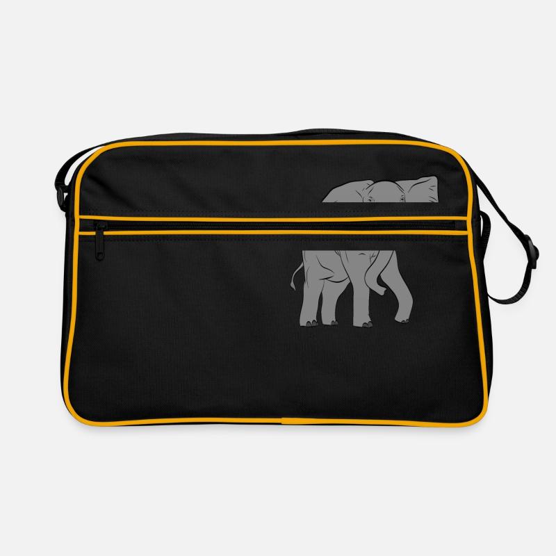 Éléphant - éléphant Sac Retro