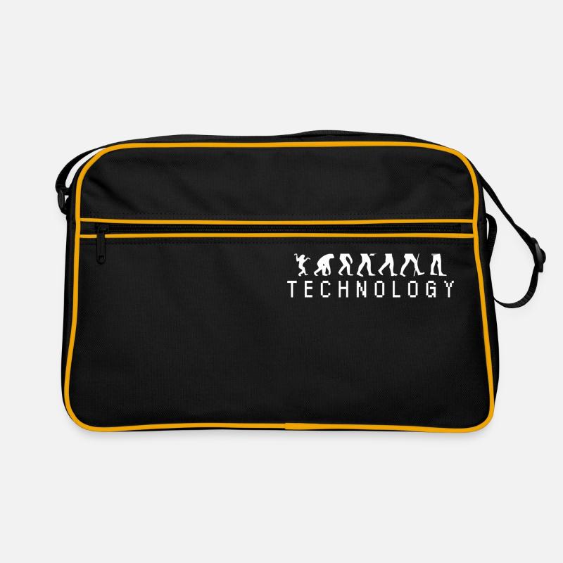 Evolution Technologie Pc Console Pc Cadeau Sac Retro