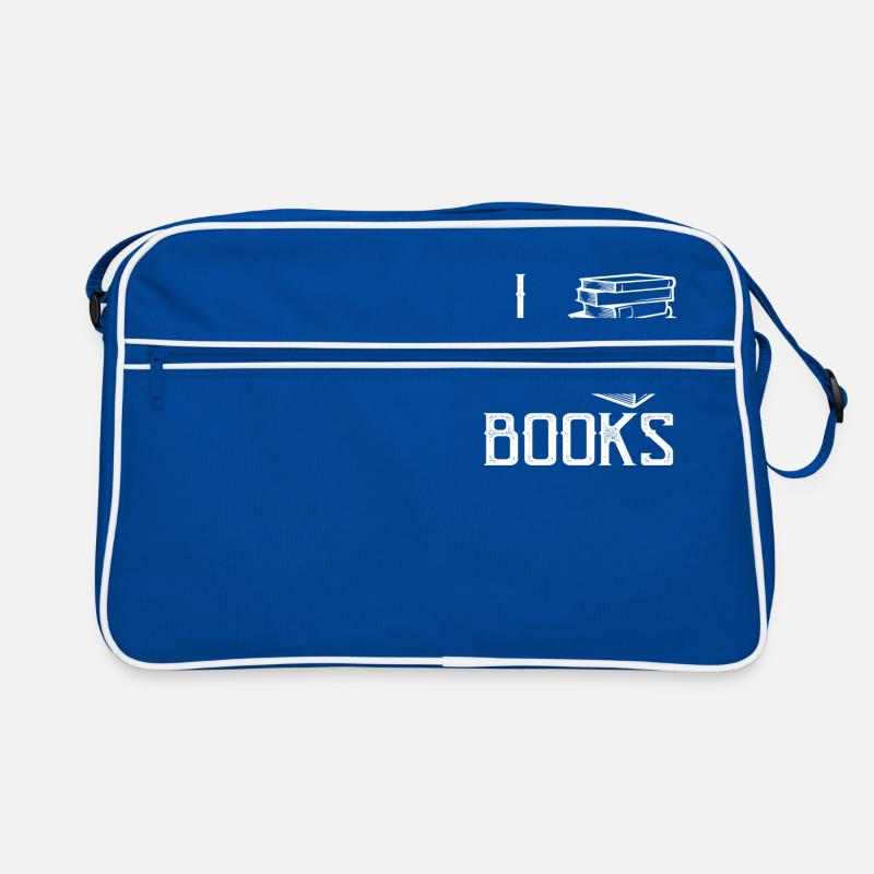 I love books Retro Bag
