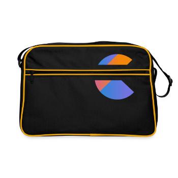 programmer software nerd pc computer hacker new lo - Retro Bag - black/gold - Front