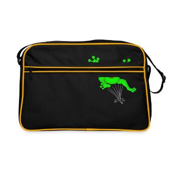 frog - Retro Bag - black/gold - Front