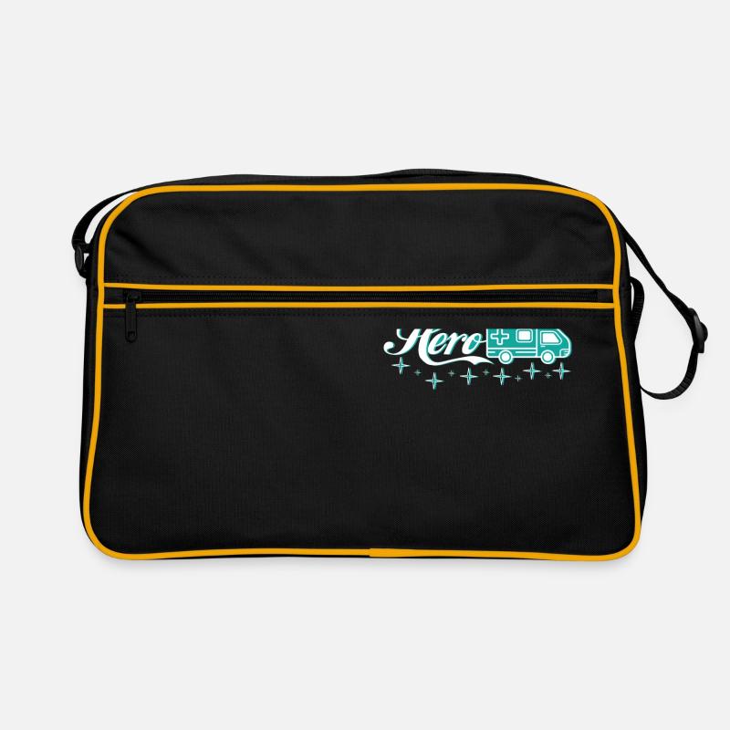 Rettungssanitäter Rettungsassistent Geschenk Retro Tasche
