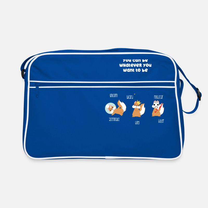 Eichhörnchen - Be different - Eichkätzchen Retro Tasche
