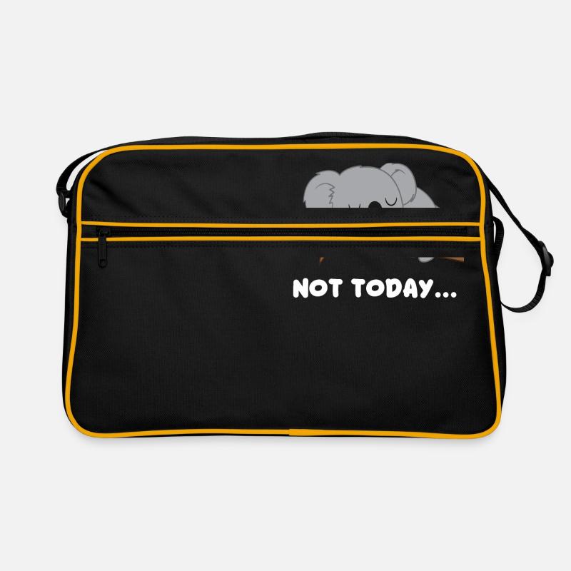 Koala - Koala Bär - Koalabär - Not today Retro Tasche