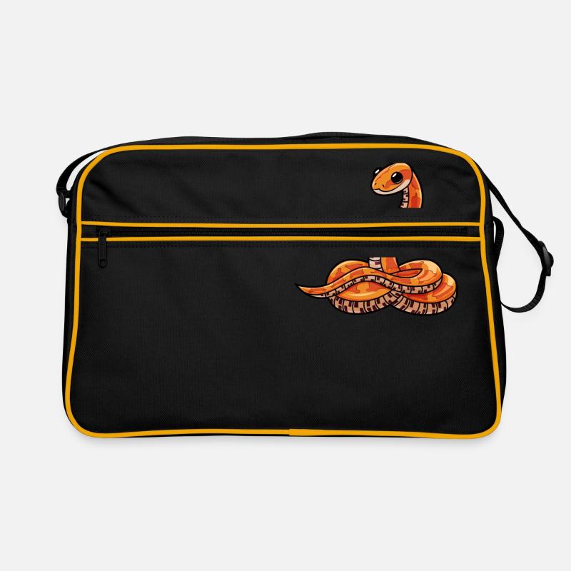 Serpent de maïs serpent de maïs cadeau serpent Sac Retro