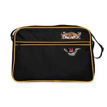 tigre tg835 - Sac Retro - noir/or - Devant