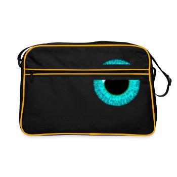Oeil - Sac Retro - noir/or - Devant