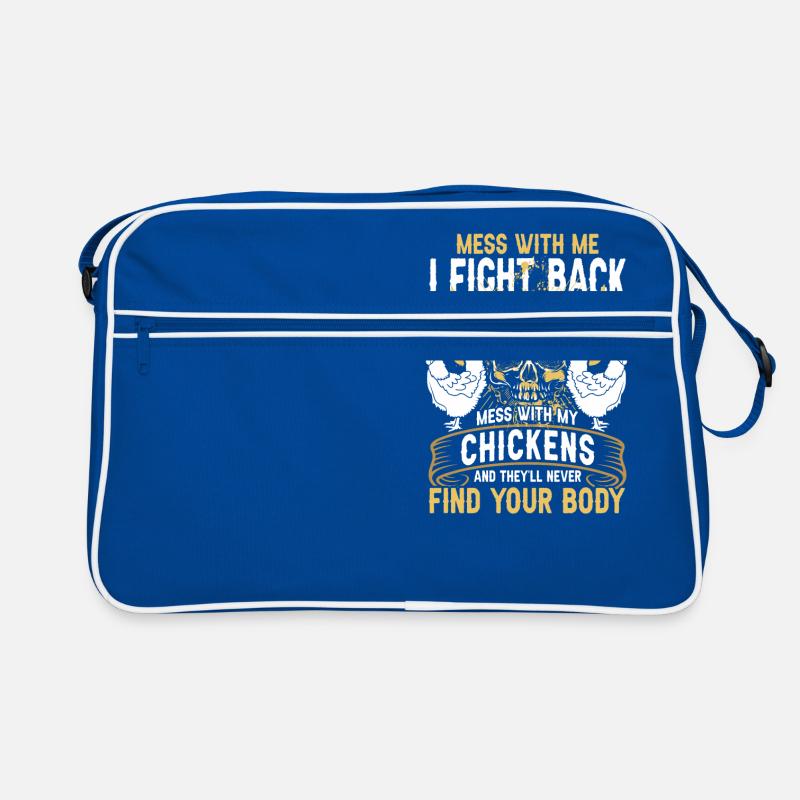 Play with my chickens Retro Bag