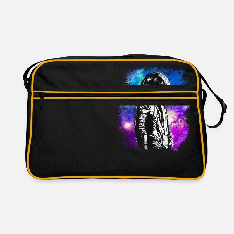 Astronaute de la NASA Lune Espace coloré Astro Galaxy St Sac Retro