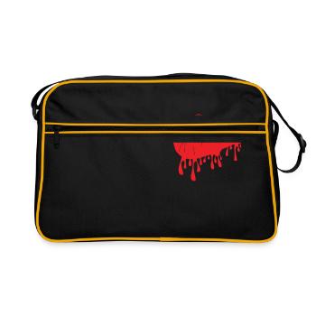 Hold The Feelings - Retro Bag - black/gold - Front
