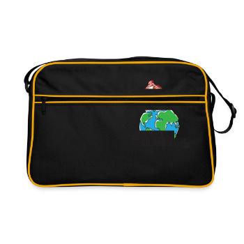 Cavalier King - Sac Retro - noir/or - Devant