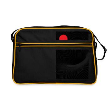 Matter Antimatter - Retro Bag - black/gold - Front
