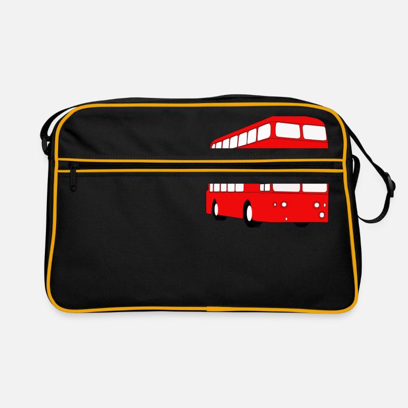 Doppeldecker Bus Retro Tasche