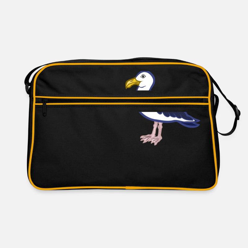 Möwe Retro Tasche
