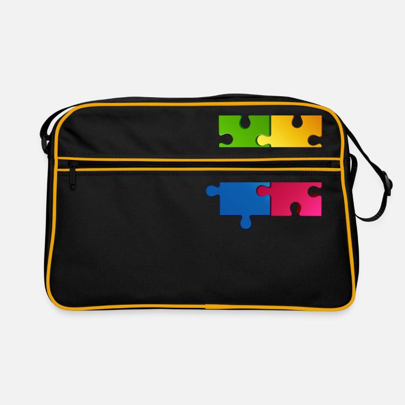 Puzzle Retro Tasche