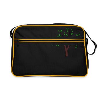 tree - Retro Bag - black/gold - Front