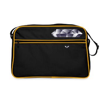 diamond - Retro Bag - black/gold - Front