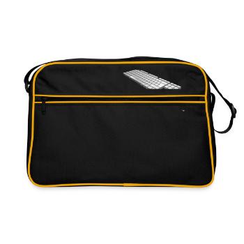 clavier - Sac Retro - noir/or - Devant