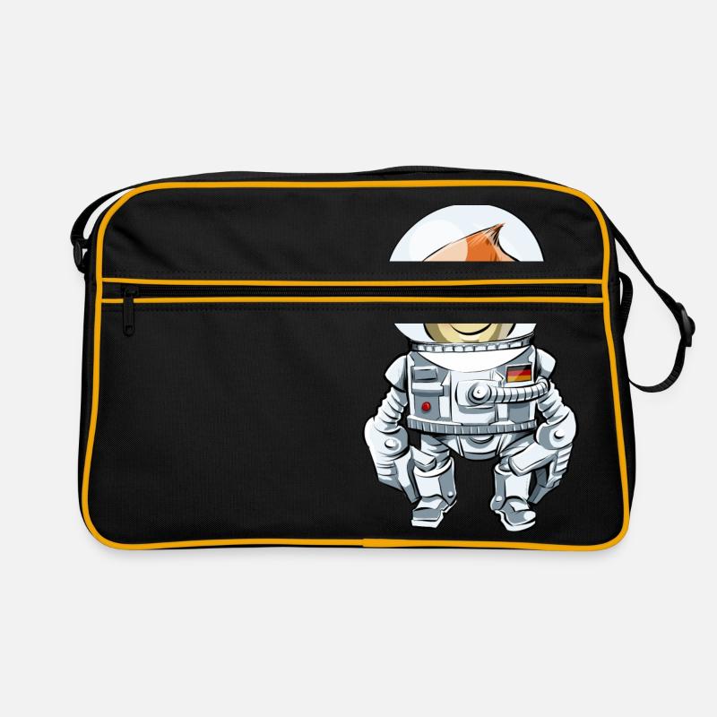 Junger Astronaut Retro Tasche