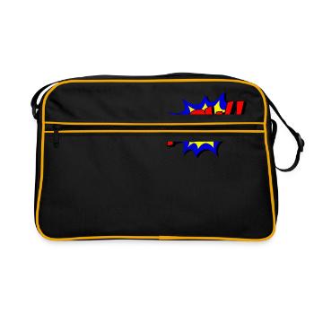 bang - Sac Retro - noir/or - Devant