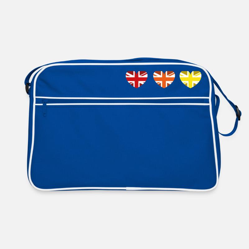 DRAPEAU ARC-EN-CIEL DU ROYAUME-UNI Sac Retro