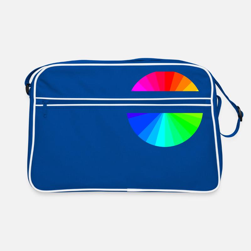 la roue de couleur Sac Retro