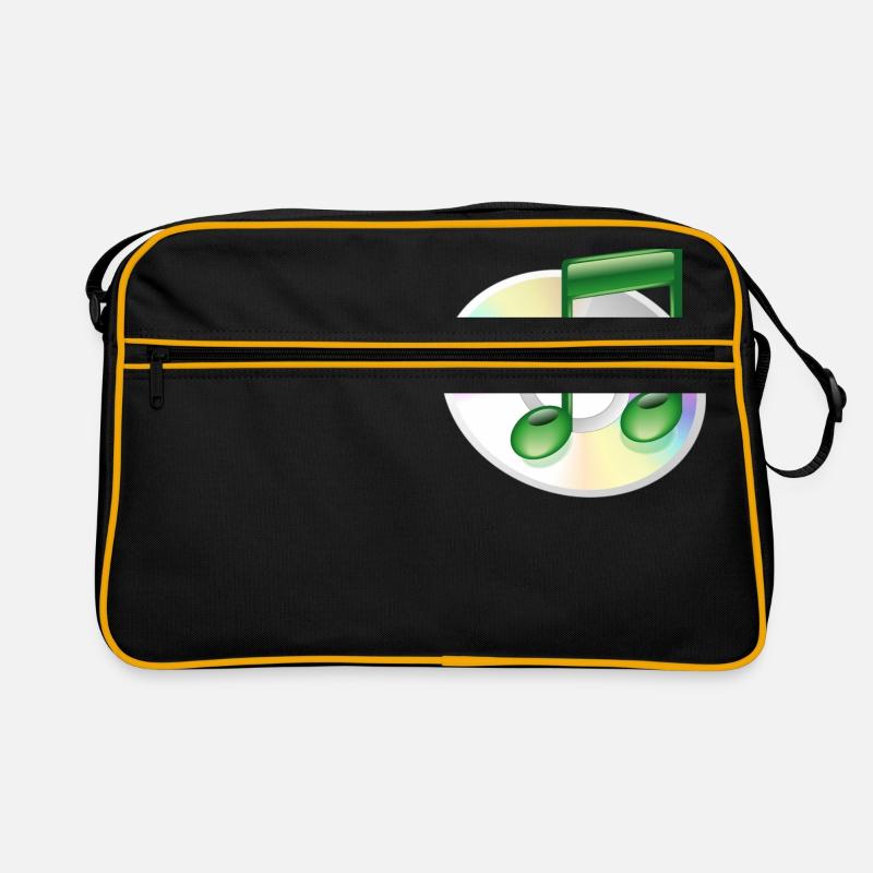 CD Musik Retro Tasche