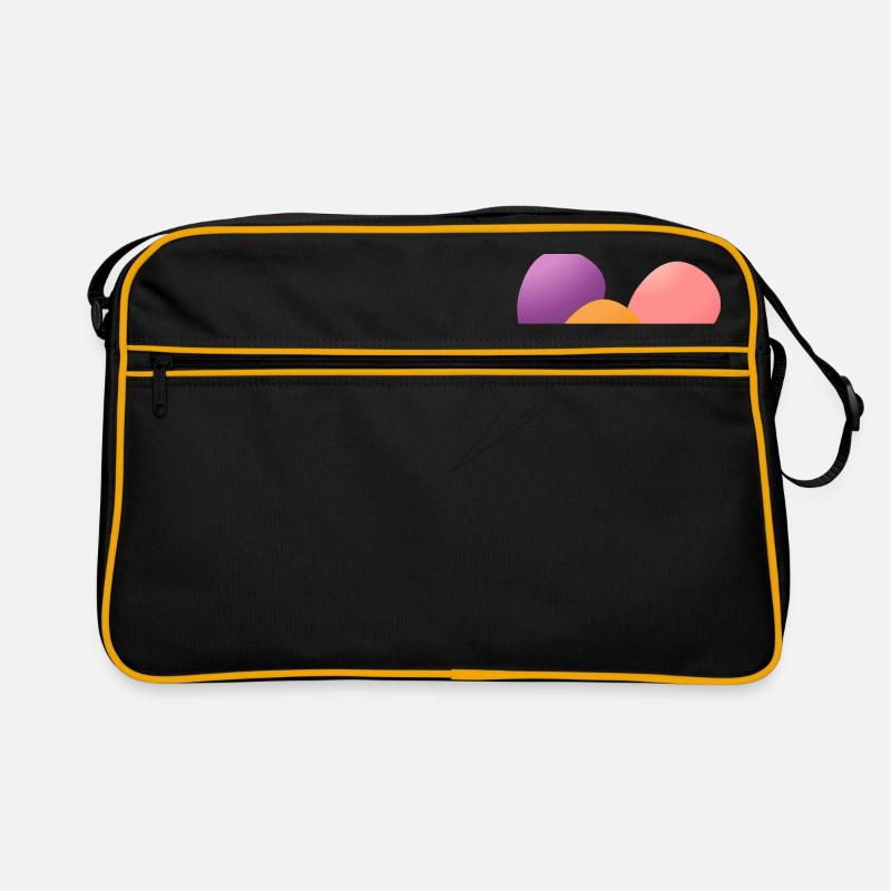 Luftballons Retro Tasche