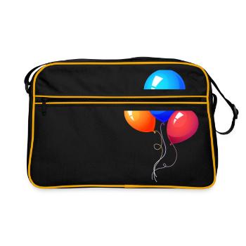 Happy Birthday - Retro Bag - black/gold - Front