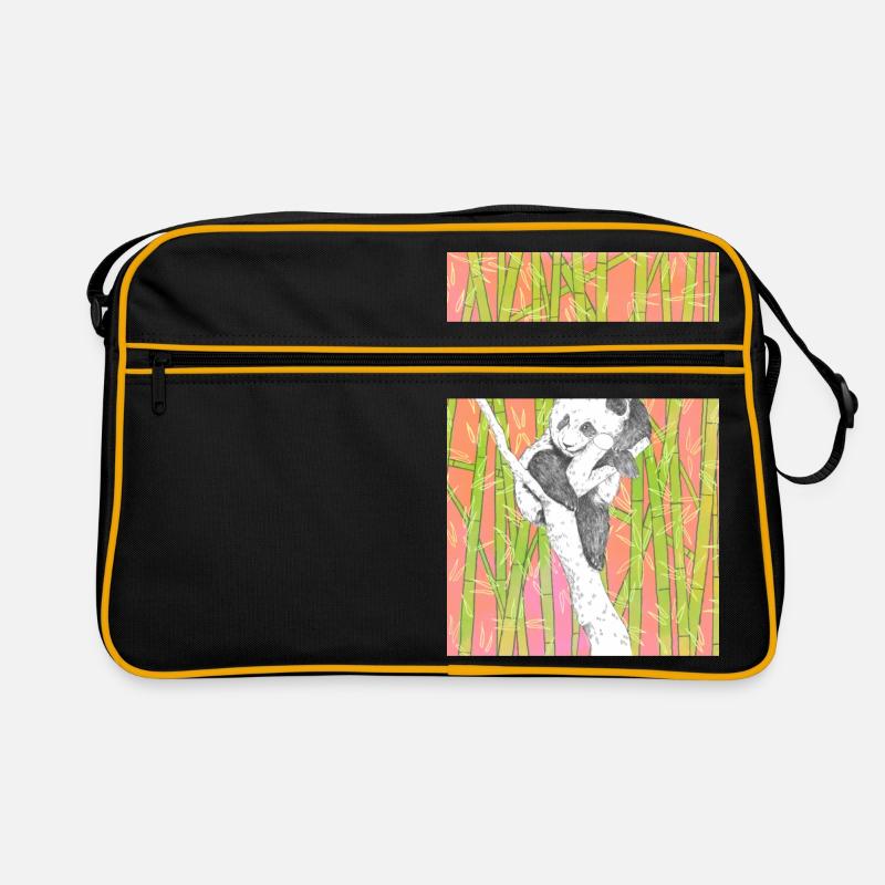 Just relax - Retro Tasche - Schwarz/Gold