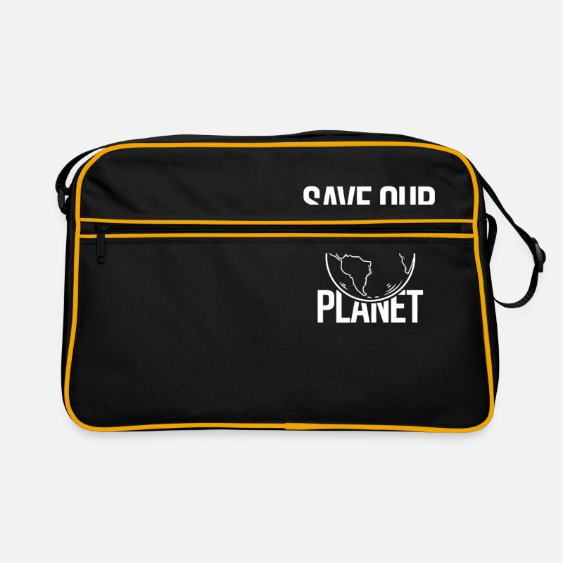 save our planet Sac Retro