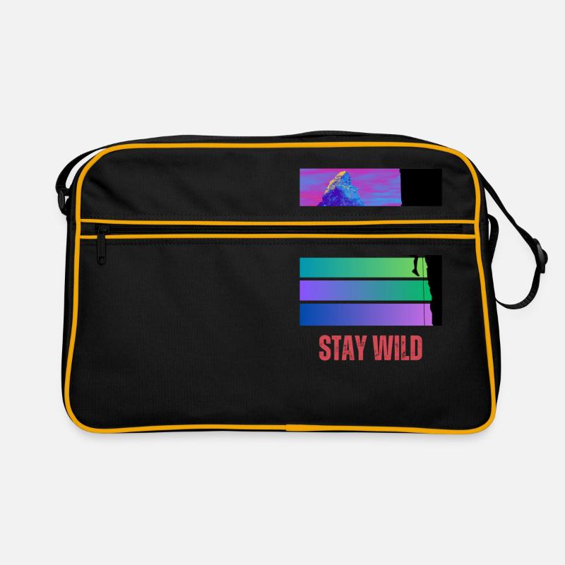 Stay Wild Retro Bag